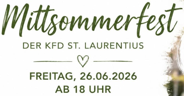 Mittsommerfest der kfd